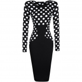 Vestido Largo con Mangas Largas